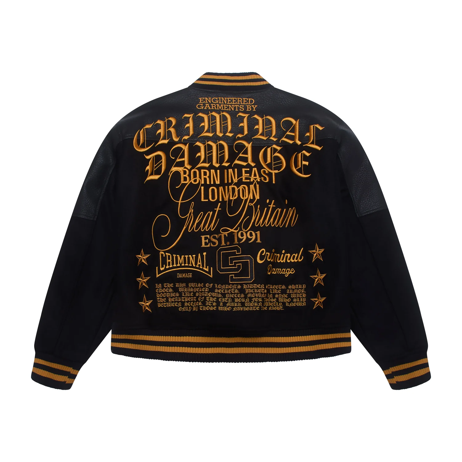 LOGO MANIA VARSITY JACKET - Image 10