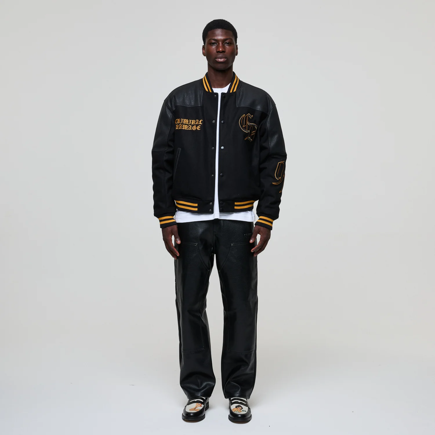 LOGO MANIA VARSITY JACKET - Image 2