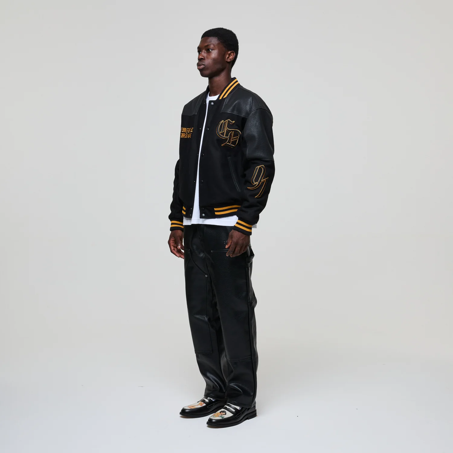 LOGO MANIA VARSITY JACKET - Image 4