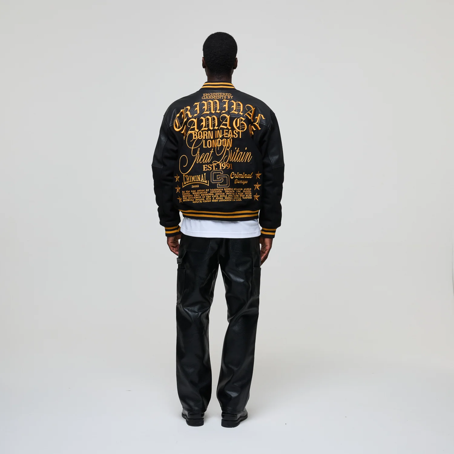 LOGO MANIA VARSITY JACKET - Image 5