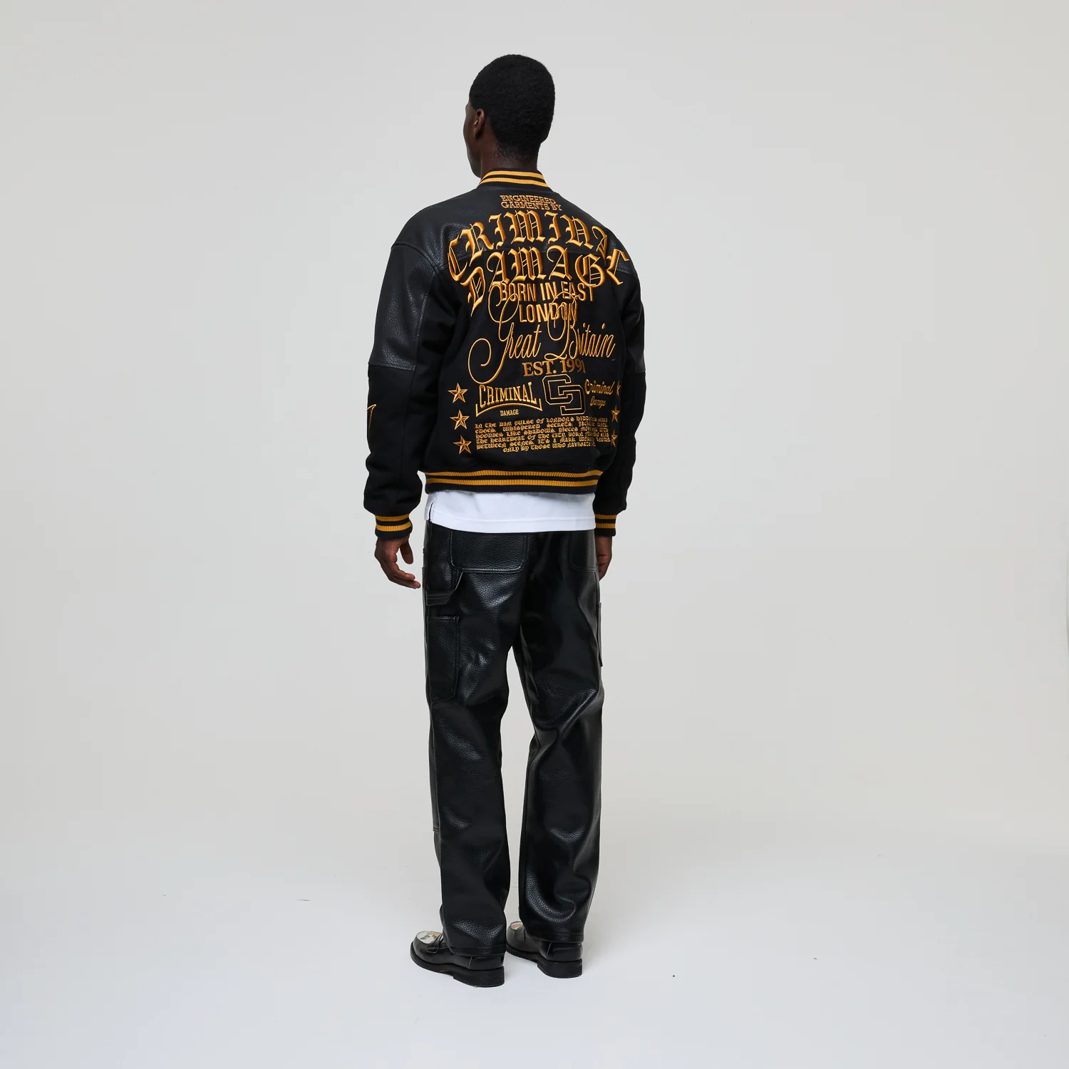 LOGO MANIA VARSITY JACKET - Image 6