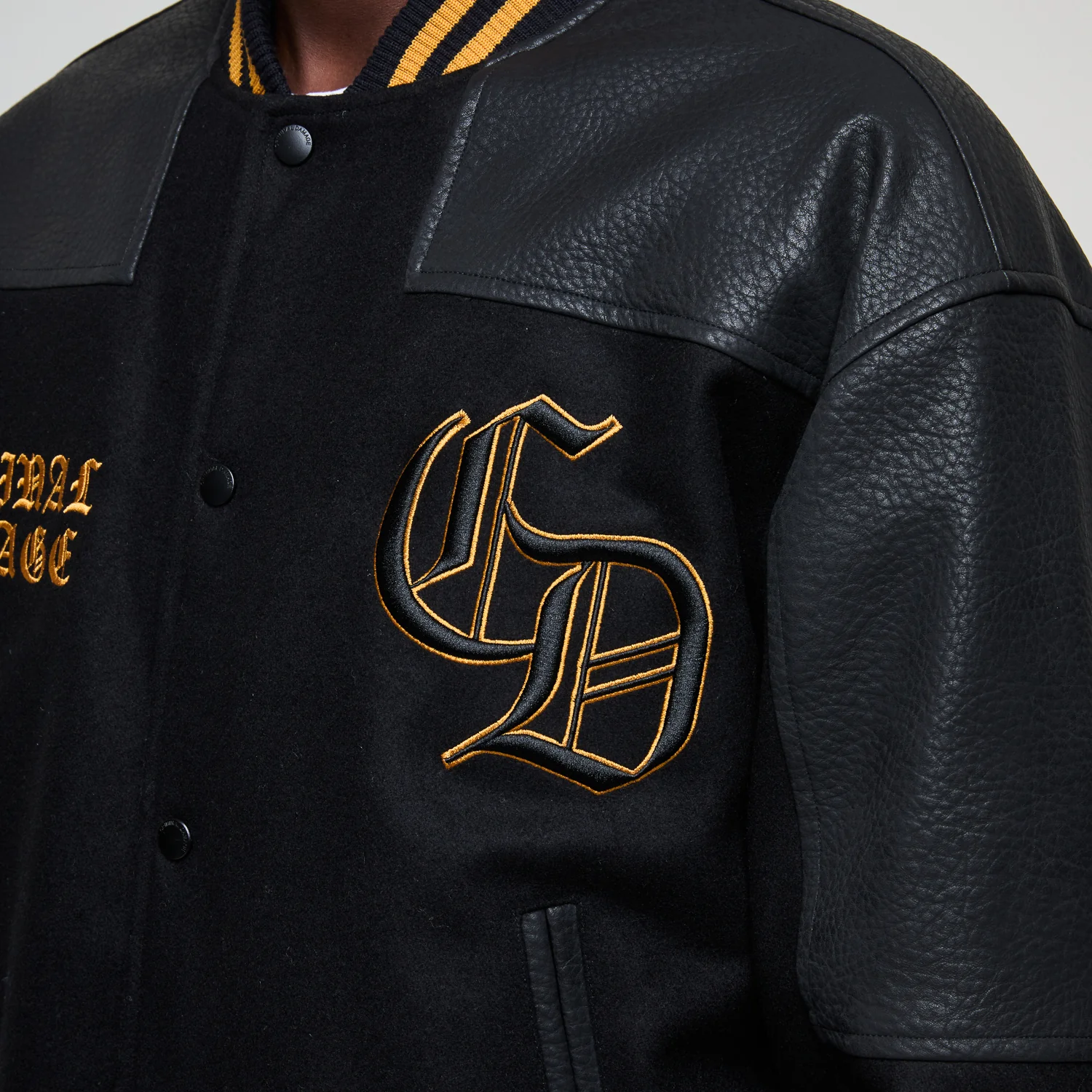 LOGO MANIA VARSITY JACKET - Image 7
