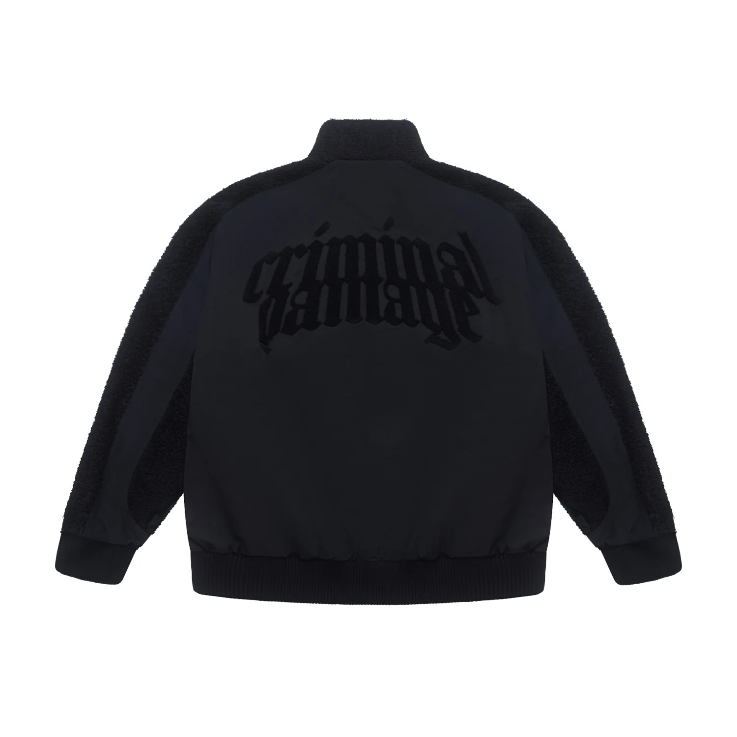 MICRO SHERPA & NYLON TRACKSUIT JACKET - Image 12